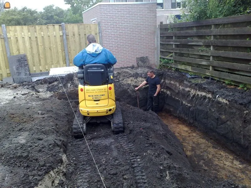 Grondwerk met micromachines - Kees van Strien B.V.